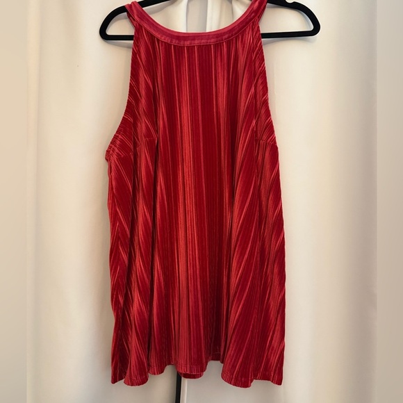 torrid Tops - Torrid size 2 Red Velvet Sleeveless Top